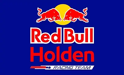 Red Bull Holden Racing Team Flag/banner 150cm X 90cm NEW.   • $25