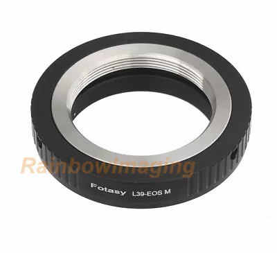 Leica 39mm Lens To CANON EOS M EF-M Mirrorless Camera  M2 M3 M5 M10 Adapter   • $9.59