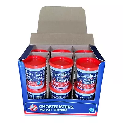 Ghostbusters Hasbro Mini-Puft Marshmallow Surprise Display Box W/ 12 Sealed Cans • $62.93