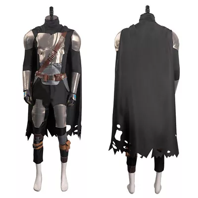 The Mandalorian Season 3 - Din Djarin Cosplay Costume Pants Belt Cloak Outfits • $158.55