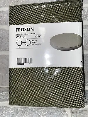 Ikea Froson Outdoor Chair Pad Round Cover 13 3/4  504.793.29 Green NEW/NIP • £9.23