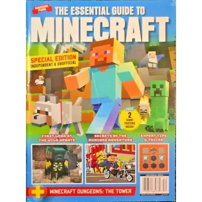 The Essential Guide To Minecraft 2021 Gaming Fun Magazine • $11.39