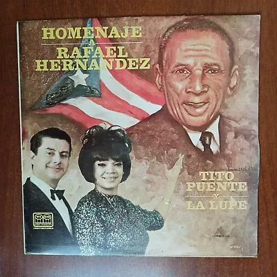 Tito Puente Y La Lupe – Homenaje A Rafael Hernandez Vinyl LP Bolero Pachanga • $24.98