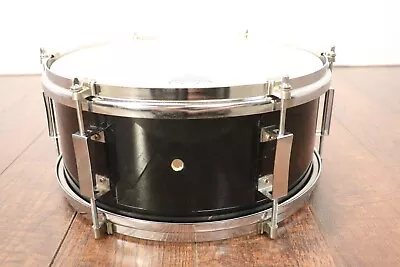 Percussion Plus 5x12  Black Junior Single Tension Snare Drum • $85.64