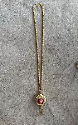 Vintage Swiss Lucerne Necklace Pendant Watch • $1