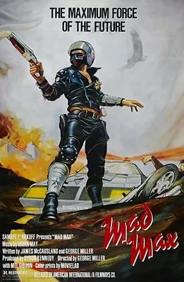 Mad Max Movie Poster 24x36 • $24.95