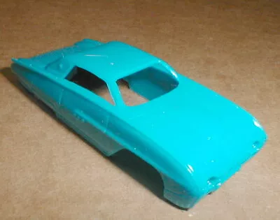 1962 Ford Thunderbird HO Slot Car Body Only AURORA Model Motoring NOS Blue • $9.99