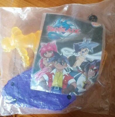 £5 • Buy NEW & UNOPENED Beyblade Burger King Collectable - Tyson, Spinner, Base & Booklet