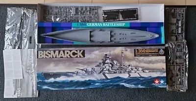 TAMIYA 78013 Bismarck 1:350 Ship Model Kit - New • £55