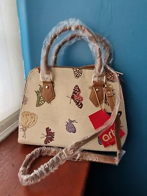 * Signare Convertible Shoulder Bag Butterfly Handbag Butterflies Crossbody Bag • £9.99
