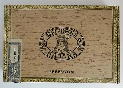 Vintage Benson & Hedges Metropole Habana Perfectos Cigar Box       (inv30735) • $10.89