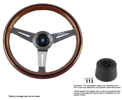 Nardi Classic 330mm Steering Wheel + Hub For VW Bus LT 5061.33.3000 + .5401 • $606.34