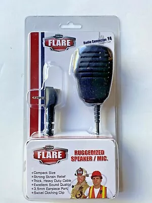 Tough Flare Radio Speaker Microphone With Connector Y4 -  For Vertex • $21.95