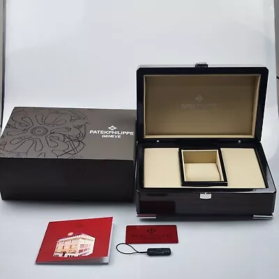 Patek Philippe Wood Watch Box Full Set • $212.85