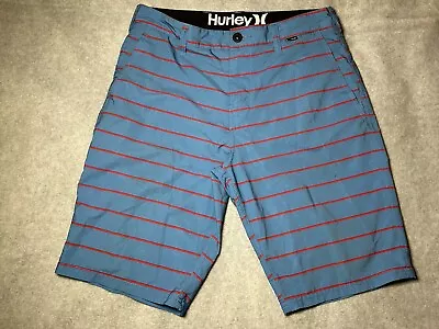Hurley Phantom Shorts Mens 30 Blue Swim Trunks Board Shorts Surf Water Sports • $16.99