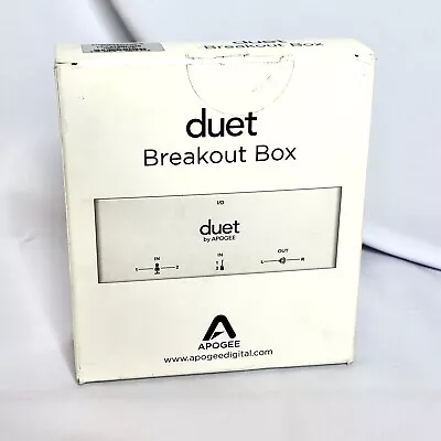 Apogee Duet 2 Breakout Box • $95