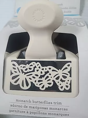 New Martha Stewart Crafts Double Edge Punch Monarch Butterfly  Scrapbook Border • $14.95