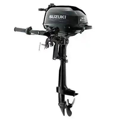 Suzuki Outboard Motor DF2.5L5 | 2.5HP 4-Stroke 20 Inch Shaft Tiller • $1010.70