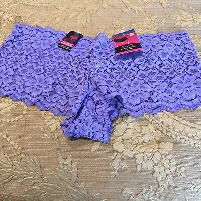 Maidenform Lace Purple Boyshort Style DMCLBS Size 8/XL • $6.50