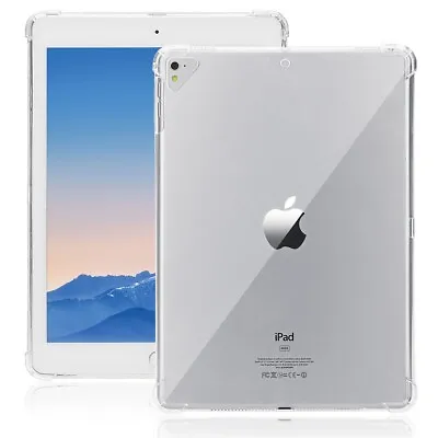 $23.99 • Buy Case For New Apple IPad 6/7 Air 3 Mini 5 Pro 11 2020 Clear Transparent Soft Gel