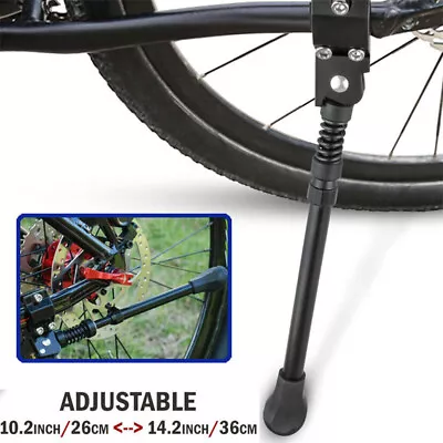 Universal Mountain Bike Stand Bicycle Stand MTB Road Adjustable Side Kick Stand • $7.55