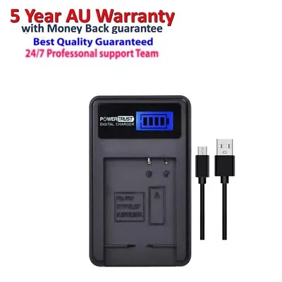 Usb DMW-BLG10 BLG10E DMW-BLE9 Battery Charger For Panasonic DMC-GX7 GF6 • $21.90