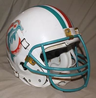 Pre 1987 Miami Dolphins Schutt / Bike/ Ahi Pro Air Ii Football Helmet! • $379.99