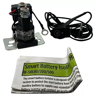 80 Amp Heavy Duty 12V Weatherproof Smart Power Relay Battery Isolator • $49.95