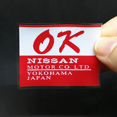 OK NISSAN DECALS STICKERS For Inside/Outside Window Datsun 240Z 260Z 280Z • $4.69