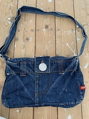 Miss Sixty Blue Denim Jeans Vintage Shoulder Bag • £59.99