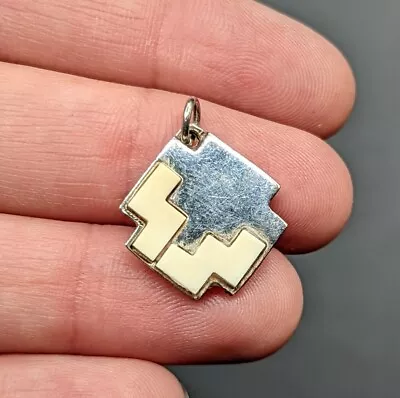 $18 • Buy Signed Coreé Sterling Silver 925 Unique Maltese Cross Charm Pendant