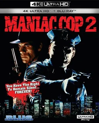 Maniac Cop 2 [New 4K UHD Blu-ray] 4K Mastering Dolby Subtitled Widescreen • $30.30