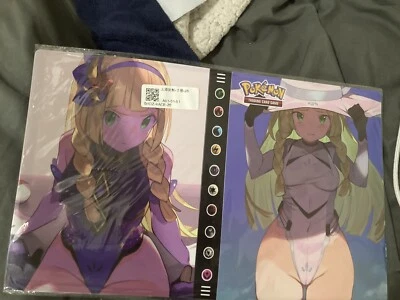 $19.99 • Buy Lillie Pokemon Binder Lewd Holds 240 Cards Ships From The US