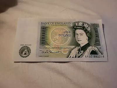 Queen Elizabeth Ii 1978-1983 Bank Of England One Pound £1 Note Crisp   • £1.50