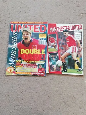 The Official Magazine Of Manchester United May 1996 & Man Utd Special 1992 • £3.99