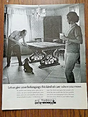 1970 Mayflower Moving Transit Company Ad Give Your Belongings This Kind Of Care • $3