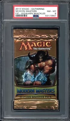 Modern Masters 2013 Vedalken Shackles Graded Pack PSA 8 #63173867 • $107.99