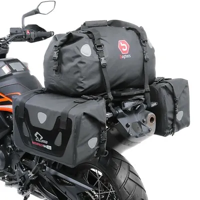 Saddlebag Set For Yamaha YBR 125 / Custom RX40 Tail Bag • £146.92