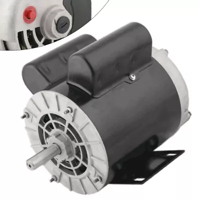 2 HP 3450 RPM Electric Motor Compressor Duty 56 Frame One Phase 5/8  Shaft • $122.55