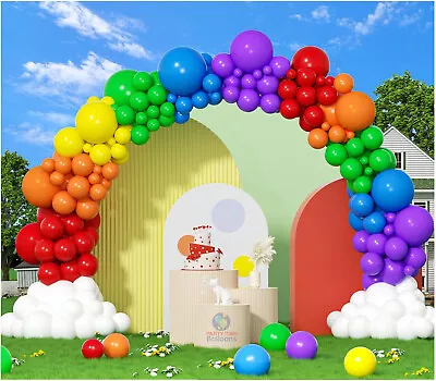 Balloon Arch Kit +Balloons Garland Birthday Wedding Party Baby Shower Decor UK 2 • £8.89