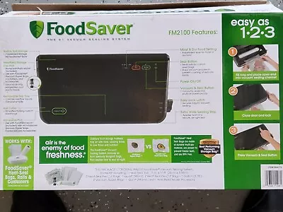 FoodSaver Vacuum Bag Sealer Machine Model FM2100  • $35