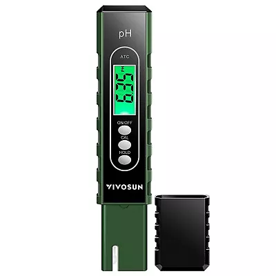 VIVOSUN PH Meter Digital PH Tester Pen 0.01 High Accuracy Water Quality Tester • $15.29