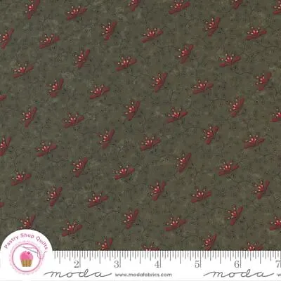 Moda CLOVER BLOSSOM FARM 9714 15 Green Leaf  KANSAS TROUBLES Quilt Fabric • $6.40