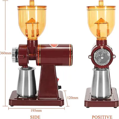 Electric Coffee Bean Grinder Commercial&Home Milling Grinding Machine 250G AU • $67.99