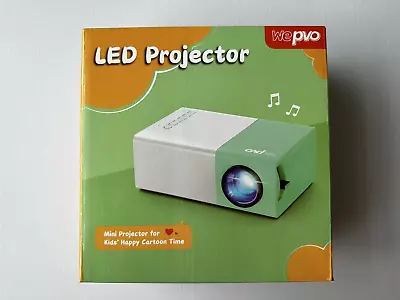 Full Hd Mini Projector USB Laptop HDMI Connection Max 200” LED Light • £49.86