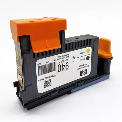 940 Black Yellow Printhead C4900a For Hp Officejet Pro 8500 8500A A910a A811a • $25.04