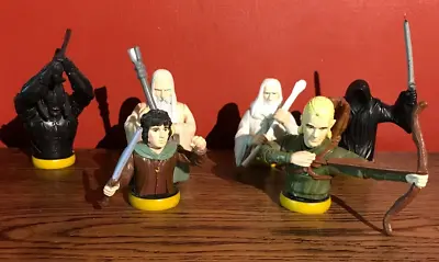 Lotr Lord Of The Rings Burger King Fellowship Set Of 6 Character Bust Figures • £8.99
