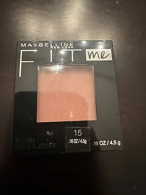 Maybelline Fit Me Blush 15 .16oz New Sealed Free Shipping • $7.85