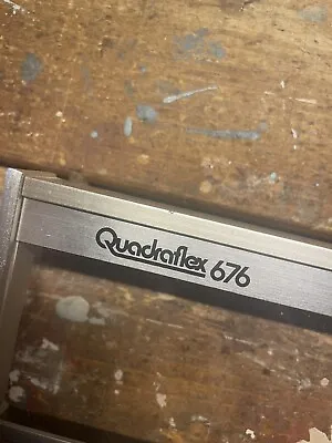 Quadraflex 676 Receiver Face Plate With Glass • $75