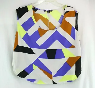 Volcom Women's Top Stone In My Shoes Style Size Small/10 Polyester Multicolor • $23.97